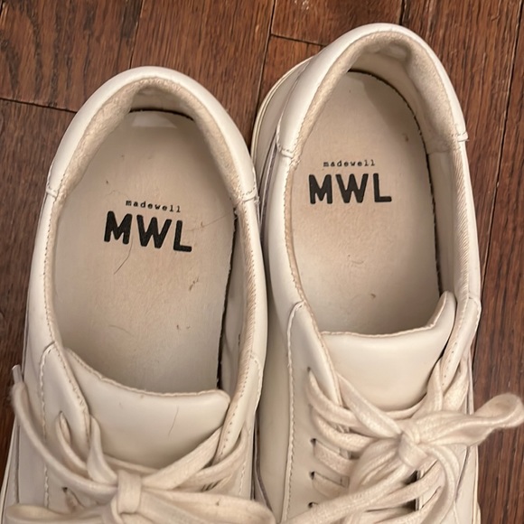 Madewell white sneakers - Picture 2 of 6